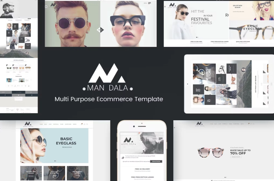 Mandala – Responsive Ecommerce Wordpress Theme is suitable for fashion shop. We have included multiple layouts for home page