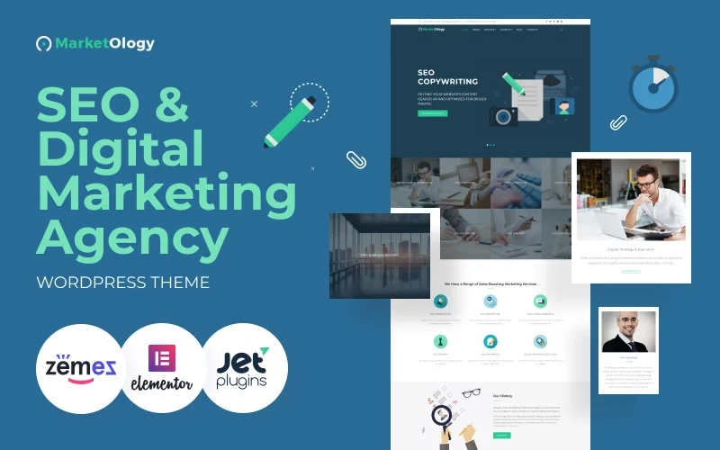 Looking for the WordPress theme for digital marketing agency to introduce and promote your services on the web? It is not a problem. We have developed such a template that combines powerful functionality and trendy design. A bunch of icons and images dilute the text paragraphs and make pages more…