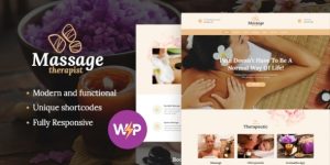 Premium Massage Therapist and Spa Salon WordPress Theme with advanced functionality and beautiful design. This theme is right for a website for an individual massage therapist