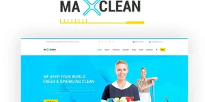 MaxClean - Cleaning WordPress Theme