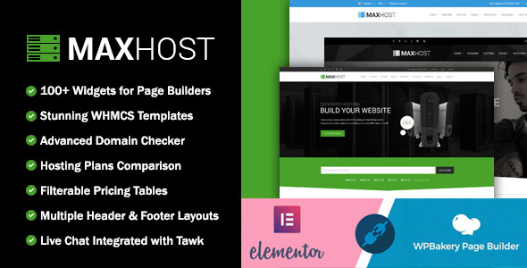 MaxHost - The Ultimate Web Hosting WordPress Theme Looking for a top-notch web hosting and corporate business theme? Look no further than MaxHost. This all-in-one WordPress theme is your answer to building a professional and polished web hosting service or corporate business website. It’s not just a theme