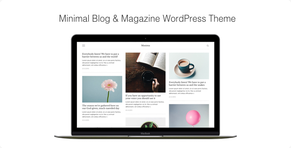 Create stunning blogs  magazines with Maxima WordPress Theme. Available on Bevaultx