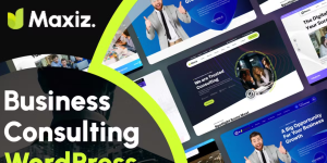 Unlock your business potential with Maxiz - Business Consulting WordPress Theme! Featuring a sleek design