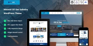 Maxmid is an oil pump  gas indusstry WordPresss theme. a beautiful WordPress theme for Gas and Oiilcompanies