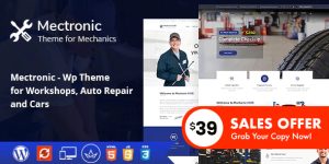 Mectronic is a modern and good looking WP Theme