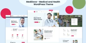 MediDove is a WP Theme specially made for Hospitals