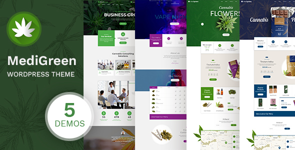 Create a stunning website with Medigreen Medical Marijuana WordPress Theme. Perfect for dispensaries  clinics. Available on ThemeForest  Bevaultx.