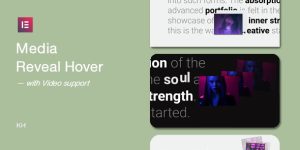 Boost your Elementor site's engagement with Media Reveal Hover for Elementor! Customize hover effects