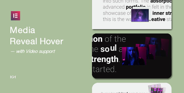 Boost your Elementor site's engagement with Media Reveal Hover for Elementor! Customize hover effects