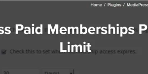 Unlock tailored storage solutions with MediaPress – Paid Memberships Pro Storage Limit! This plugin empowers site admins to set user storage limits based on membership levels