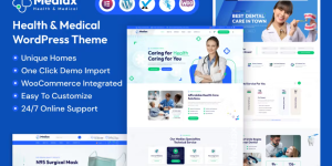 Discover Mediax - Health  Medical WordPress Theme