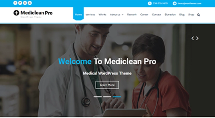 Mediclean Pro is a clean but aesthetic