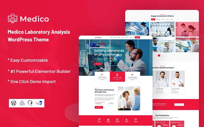 Medico is a Laboratory analysis Responsive WordPress Theme. medico is best and medical laboratory wp theme. medico have huge feature and huge functionality. medico support all responsive media device. any can drag and drop content by medico. medico fully responsive. medico make by world latest page builder elementor. we created…