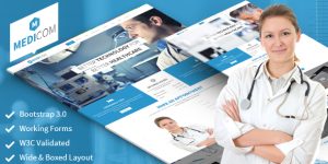 Discover Medicom Template - your professional solution for health websites. Access via Bevaultx for endless customization options. Start today!