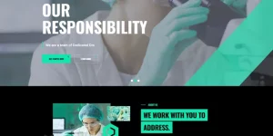 Medik is a Modern  Professional Medical Research Dark WordPress Theme which is perfectly suitable for bio lab