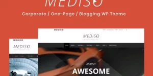 Mediso is a 3 in 1 theme combining with Corporate