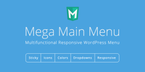 Awesome responsive menu plugin. Features: icons