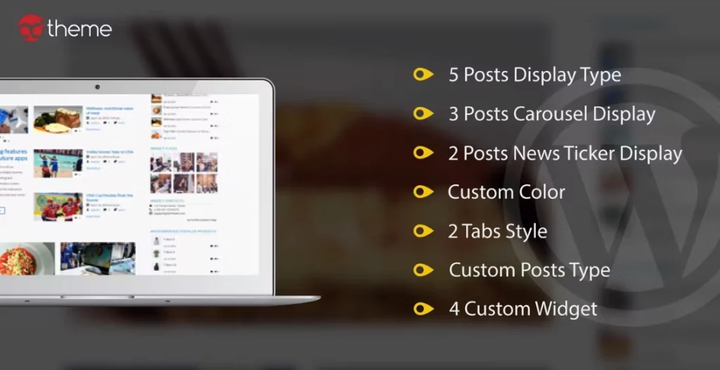 Welcome to Mega Posts. With this awesome plugin you can create a posts layout in few steps. You can choose beetween 5 posts display