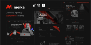 Meika: Creative Agency WordPress Theme Discover the power of innovation and elegance with Meika