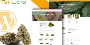 Mekiwana is Cannabis Shop WordPress theme with an unique design in the market. Mekiwana is compatible with WooCommerce plugin meaning you will be able to run your online cannabis shop with success. Also