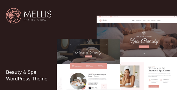 Mellis is modern WordPress Theme for Beauty