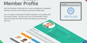 Boost user engagement and streamline event management with Member Profile for Calendarize it! Discover premium tools at Bevaultx. Join now!