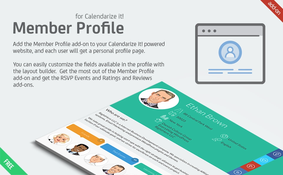 Boost user engagement and streamline event management with Member Profile for Calendarize it! Discover premium tools at Bevaultx. Join now!