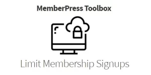 MemberPress Toolbox – Limit Signups