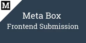 MB Frontend Submission is a Meta Box extension which lets developers create custom forms so users can submit posts on the front end of a website. The extension supports both traditional post fields and custom fields