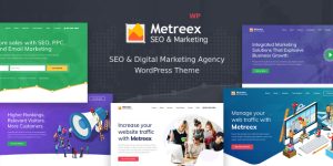 Metreex – SEO  Landing WordPress Theme: Elevate Your Digital Presence Are you looking to boost your online visibility and create stunning landing pages? Look no further! The Metreex – SEO  Landing WordPress Theme on ThemeForest is your ultimate solution. Perfect for digital marketers