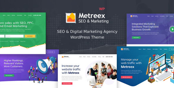 Metreex – SEO  Landing WordPress Theme: Elevate Your Digital Presence Are you looking to boost your online visibility and create stunning landing pages? Look no further! The Metreex – SEO  Landing WordPress Theme on ThemeForest is your ultimate solution. Perfect for digital marketers