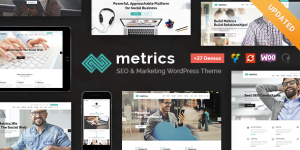 Unlock premium features with Metrics Theme for SEO