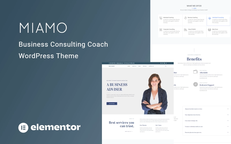 Miamo is Business Consulting Firm WordPress Theme. If you own a business consulting