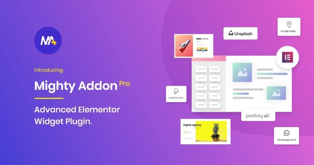 Mighty Addons is really a collection of premium top quality addons for the Elementor page builder. Addons will be continually added and better.