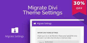 The Migrate Divi Theme Settings plugin forms part of a greater developer-focused plugin series that has been created to help child theme designers streamline their workflow and offer greater value to their customers.