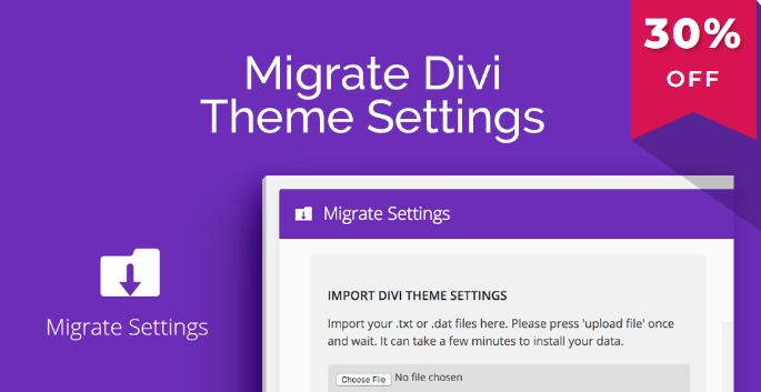 The Migrate Divi Theme Settings plugin forms part of a greater developer-focused plugin series that has been created to help child theme designers streamline their workflow and offer greater value to their customers.