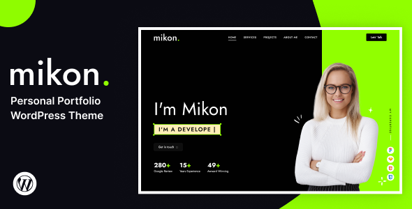 Introducing Mikon – Personal Portfolio WordPress Theme If you’re on the lookout for a versatile yet straightforward theme to showcase your personal portfolio