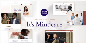 MindCare is a professional WordPress theme for all types of modern psychology and counseling websites. Packed with a fine assortment of templates for psychology