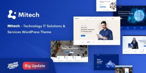 Transform your website with Mitech Technology's WordPress theme. Ideal for IT services and tech companies. Packed with advanced features and customizable layouts.