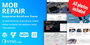 Phone Repair WordPress Theme was created for entrepreneurs working in the field of electronics repair services