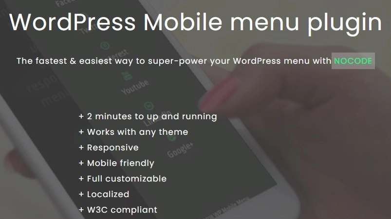 Need some help with the mobile website experience? Need an Mobile Menu plugin that keep your mobile visitors engaged? WP Mobile Menu is the best WordPress responsive mobile menu. Provide to your mobile visitor an easy access to your site content using any device smartphone/tablet/desktop. Se below the list of…