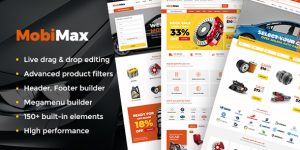 MobiMax Auto Parts WordPress Theme – WooCommerce Ready! Are you diving into the auto parts industry? Then you gotta check out the MobiMax Auto Parts WordPress Theme. It’s tailored for WooCommerce