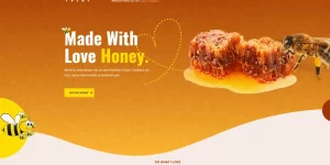 Modhu is an WordPress Theme build of honey production