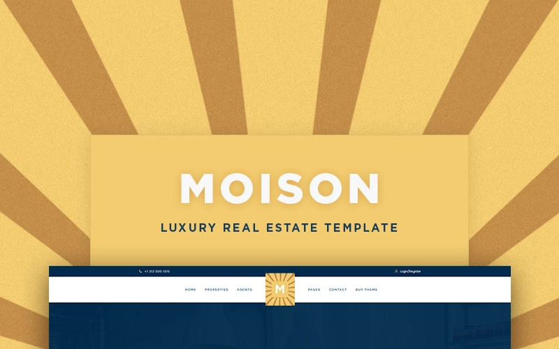 Moison – Luxury real estate theme