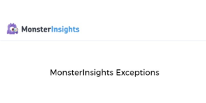 Unlock powerful insights with MonsterInsights Exceptions! Track and manage analytics exceptions effortlessly. Enjoy features like real-time reporting