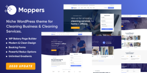 Moppers - Cleaning Company and Services WordPress Theme: A Comprehensive Guide Looking for a sleek