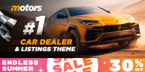 Discover Motors – the ultimate WordPress theme for automotive