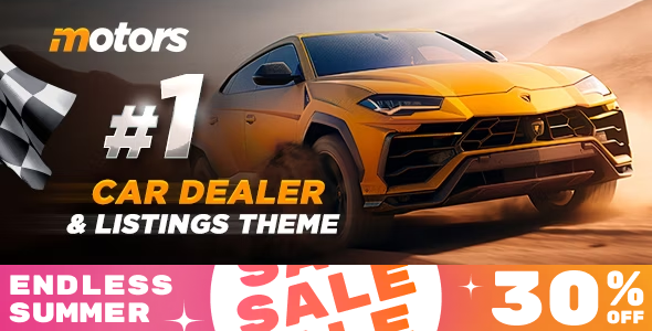 Discover Motors – the ultimate WordPress theme for automotive