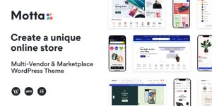 Motta – Multivendor and Marketplace WordPress Theme: Your Go-To Solution Looking for the ultimate marketplace solution? Look no further! The Motta – Multivendor and Marketplace WordPress Theme is the dream theme for anyone looking to create a versatile