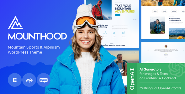 Discover the ultimate WordPress theme for ski and snowboard schools! Download Mounthood from Bevaultx and create a stunning website today.